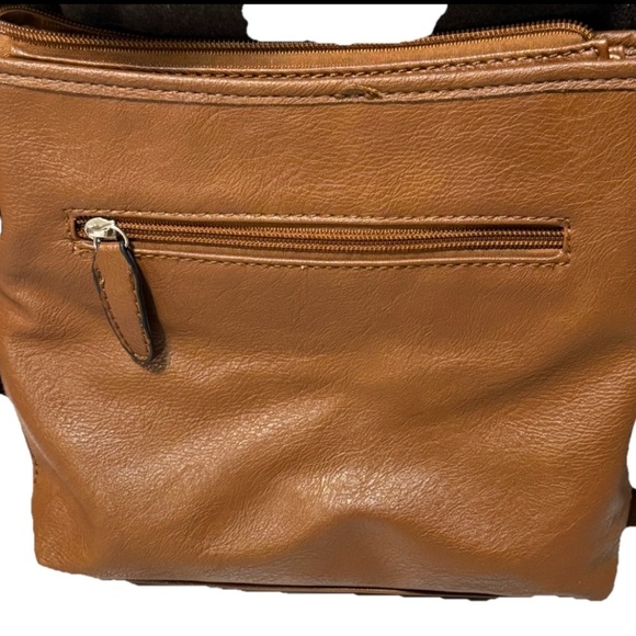 Brown Leather Crossbody Bag Rossetti - Picture 7 of 9